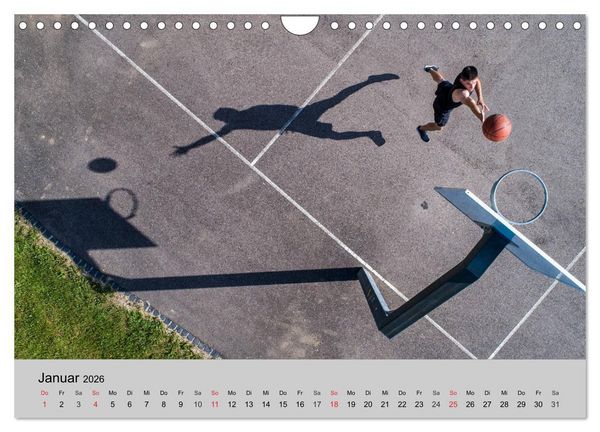 Produktbild: Momente des Sport (Wandkalender 2026 DIN A4 quer), CALVENDO Monatskalender