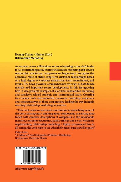 Produktbild: Relationship Marketing