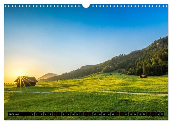 Produktbild: Traumhafte Alpen (Wandkalender 2026 DIN A3 quer), CALVENDO Monatskalender