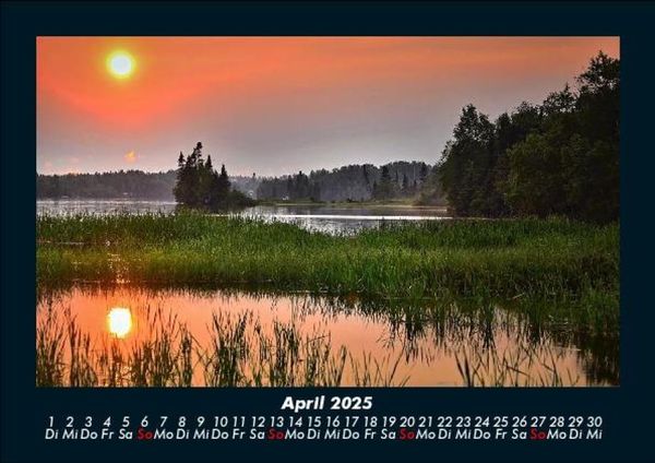 Produktbild: Tage am See 2025 Fotokalender DIN A5