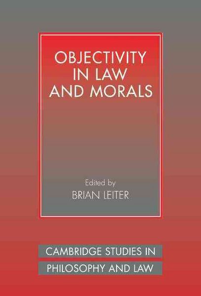 Produktbild: Objectivity in Law and Morals