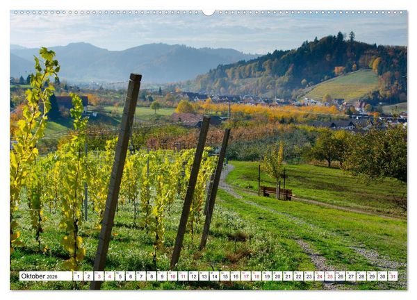 Produktbild: Idyllischer Schwarzwald (Wandkalender 2026 DIN A2 quer), CALVENDO Monatskalender