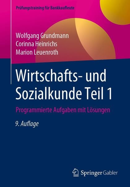 Produktbild: Wirtschafts- und Sozialkunde Teil 1
