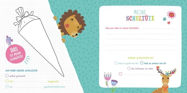 Produktbild: Ab heute bin ich Schulkind! Mein Erinnerungsalbum zum Schulanfang