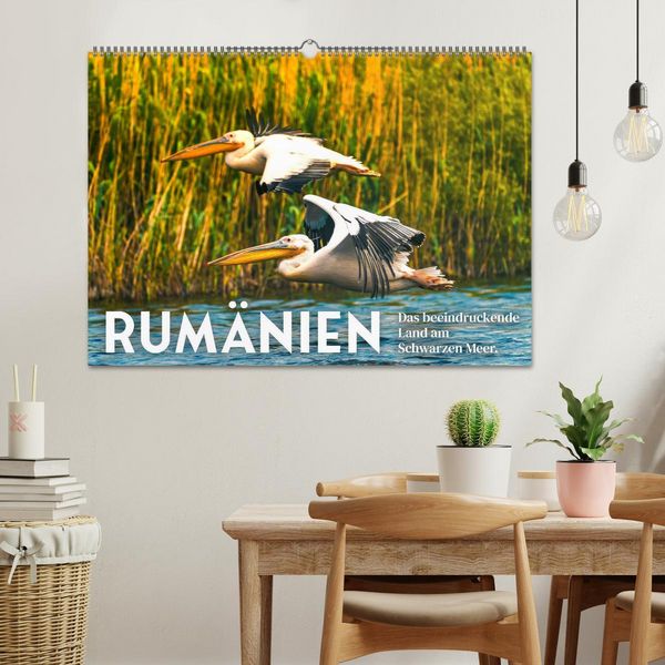 Produktbild: Rum&auml;nien - Das beeindruckende Land am Schwarzen Meer. (Wandkalender 2026 DIN A2 quer), CALVENDO Monatskalender