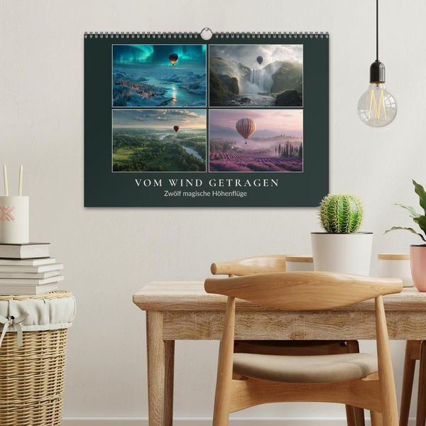 Produktbild: Vom Wind getragen (Wandkalender 2027 DIN A3 quer), CALVENDO Monatskalender