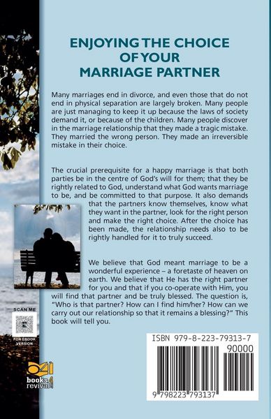 Produktbild: Enjoying The Choice of Your Marriage Partner