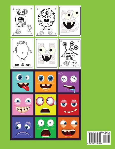 Produktbild: Monsters Coloring Book