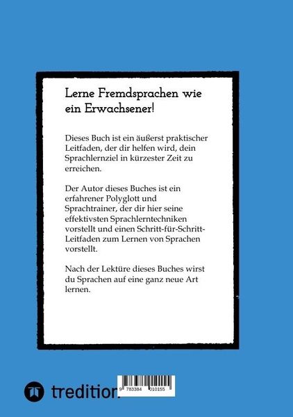 Produktbild: Wie du in 3 Monaten eine neue Sprache lernst