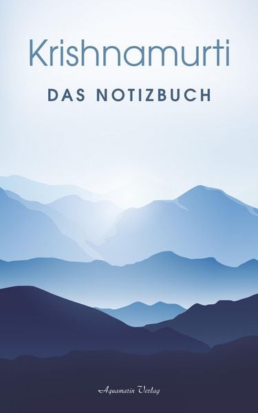 Produktbild: Krishnamurti: Das Notizbuch