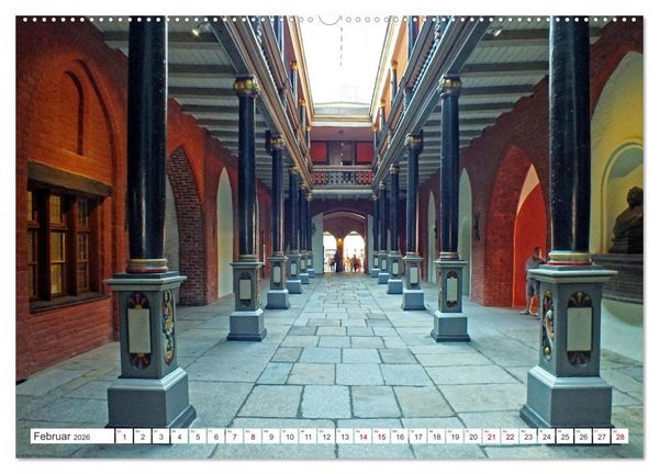 Produktbild: Hansestadt Stralsund - Ein Sommertag an der Ostseek&uuml;ste Vorpommerns (Wandkalender 2026 DIN A2 quer), CALVENDO Monatskalender