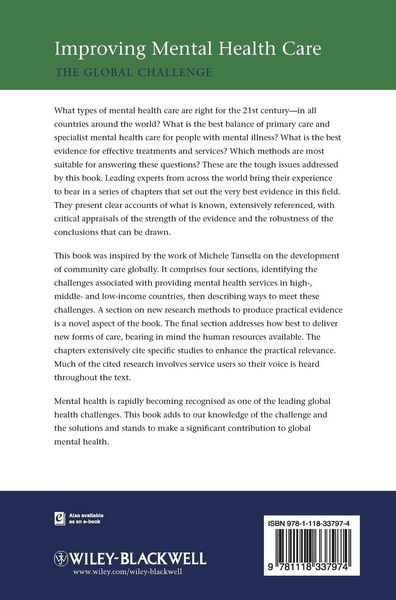 Produktbild: Improving Mental Health Care