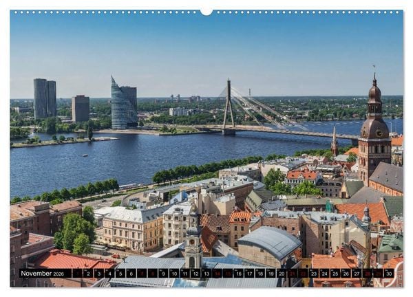 Produktbild: Entdeckungen im Baltikum (hochwertiger Premium Wandkalender 2026 DIN A2 quer), Kunstdruck in Hochglanz