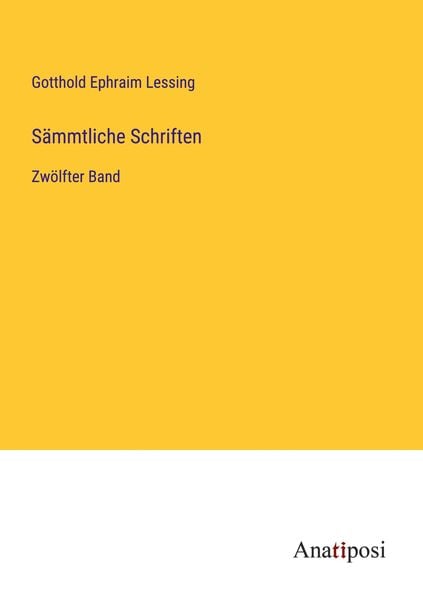 Produktbild: S&auml;mmtliche Schriften