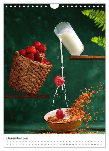 Produktbild: Kreative Drinks - erfrischend, schokoladig und fruchtig. (Wandkalender 2026 DIN A4 hoch), CALVENDO Monatskalender