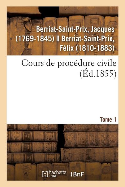 Produktbild: Cours de Proc&eacute;dure Civile. Tome 1