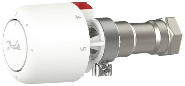 Produktbild: Danfoss 015G4550 Aero RA/VL, 26mm Thermostatkopf mechanisch 7 bis 28&deg;C