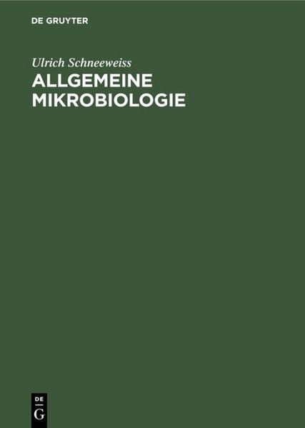 Produktbild: Allgemeine Mikrobiologie