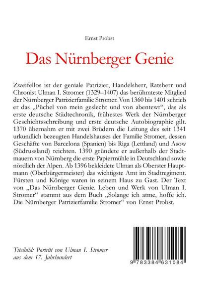 Produktbild: Das N&uuml;rnberger Genie