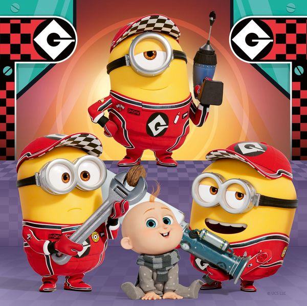 Produktbild: Kinderpuzzle 3x49 Teile - Minions - Noch immer unverbesserlich