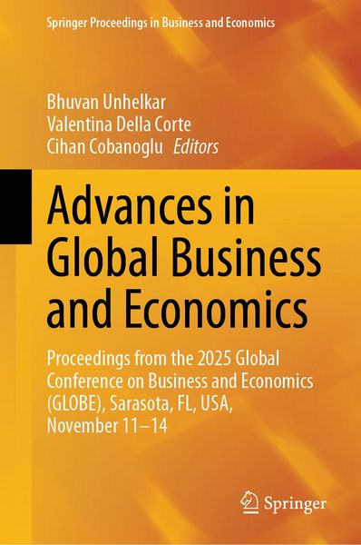 Produktbild: Advances in Global Business and Economics