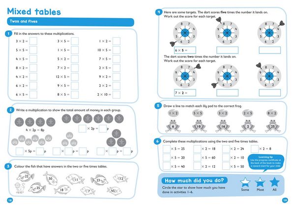 Produktbild: Times Tables Workbook Ages 5-7