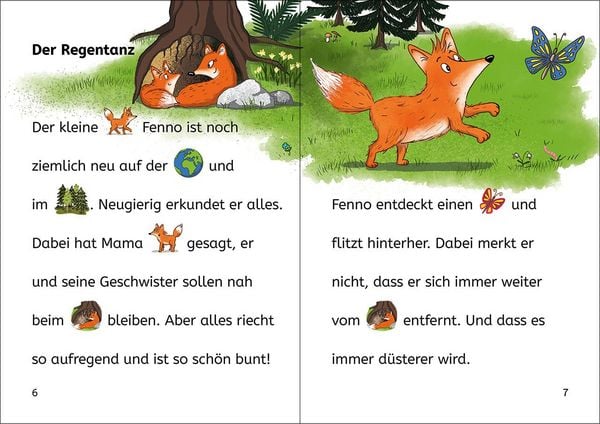 Produktbild: Bildermaus - Geschichten vom mutigen kleinen Fuchs