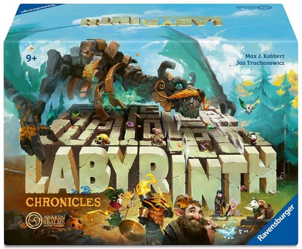 Produktbild: Labyrinth Chronicles - Schiebespiel, Brett- und Gesellschaftsspiel ab 9 Jahre
