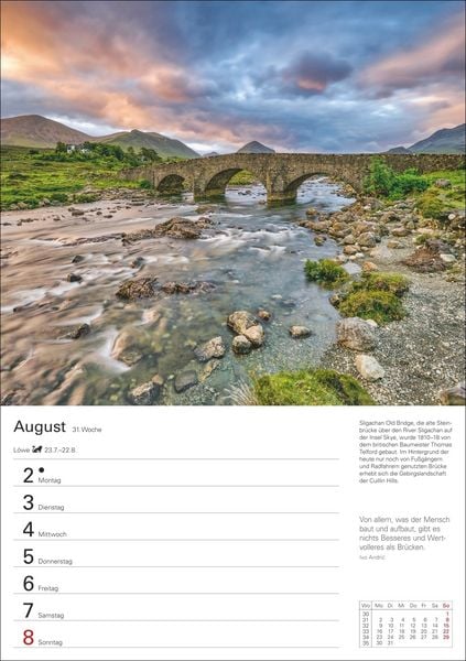 Produktbild: Schottland Wochenplaner 2027 - Eine Reise in 53 Bildern