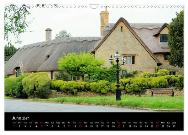 Produktbild: Cotswold Cottages (Wall Calendar 2027 DIN A3 landscape), CALVENDO 12 Month Wall Calendar