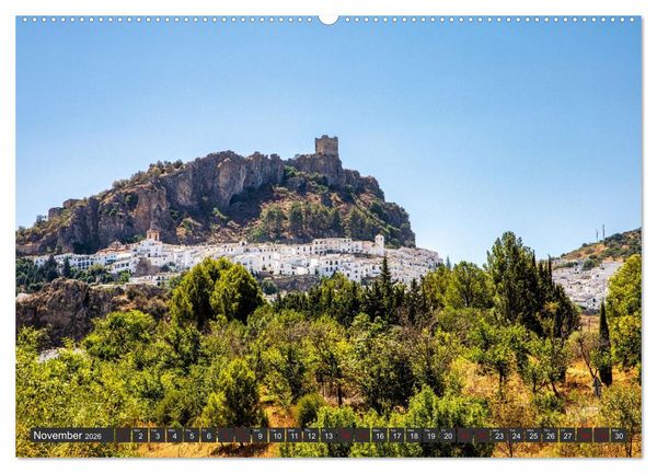 Produktbild: Andalusia sunny side of life (High Quality Premium Wall Calendar 2026 DIN A2 landscape),CALVENDO 12 Month Wall Calendar