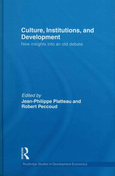 Produktbild: Culture, Institutions, and Development