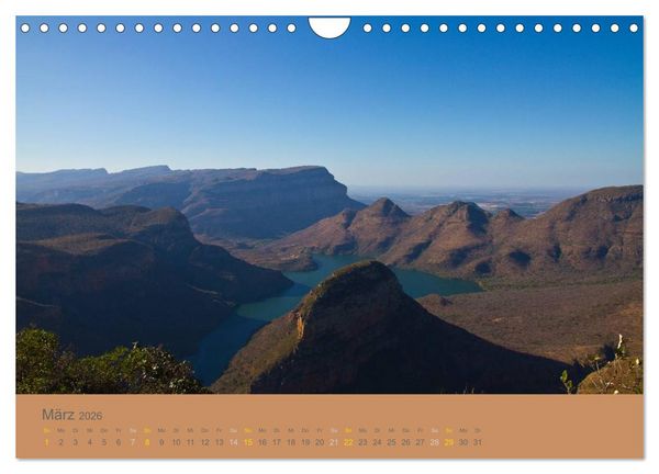 Produktbild: Afrika Impressionen. NAMIBIA - S&Uuml;DAFRIKA - BOTSWANA (Wandkalender 2026 DIN A4 quer), CALVENDO Monatskalender