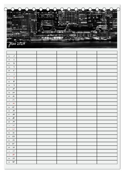 Produktbild: NEW YORK CITY Teamplaner (Tischkalender 2026 DIN A5 hoch), CALVENDO Monatskalender