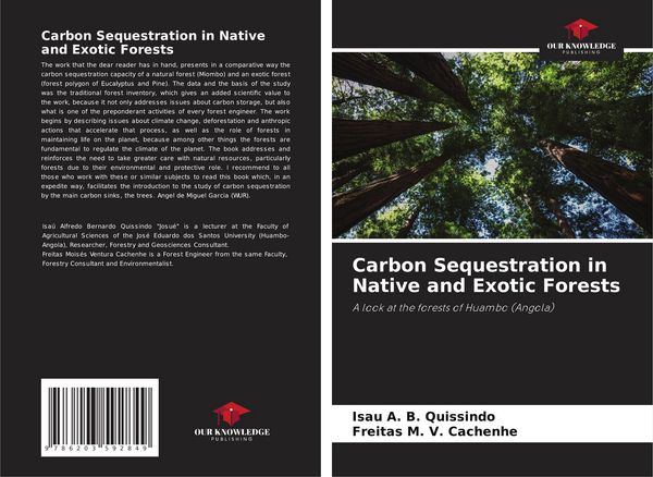 Produktbild: Carbon Sequestration in Native and Exotic Forests