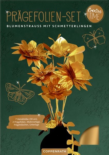 Produktbild: Pr&auml;gefolien-Set Blumenstrau&szlig;