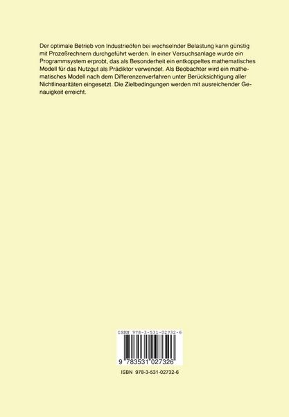Produktbild: Grundlagen zum Einsatz von Proze&szlig;-Steuerungsanlagen an Industrie&ouml;fen
