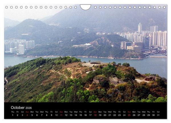 Produktbild: Monuments of Hong Kong 2026 (Wall Calendar 2026 DIN A4 landscape), CALVENDO 12 Month Wall Calendar