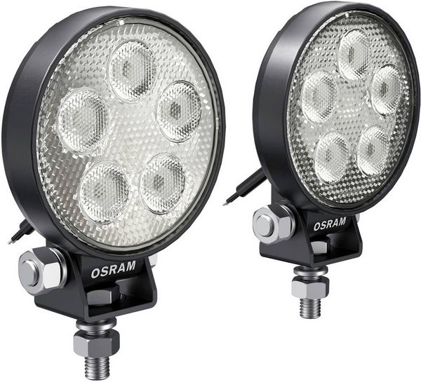 Osram Automotive Arbeitsscheinwerfer 12 V, 24 V LEDriving ROUND VX70-SP LEDWL102-SP Weites Fernlicht (L x B x H) 93 x 30 x 75 mm 550 lm 6000 K