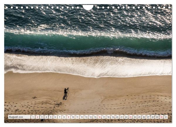 Produktbild: WASSERBERGE - Die Riesenwellen von Nazar&eacute; (Wandkalender 2026 DIN A4 quer), CALVENDO Monatskalender