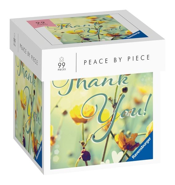 Produktbild: Puzzle Ravensburger Thank you 99 Teile