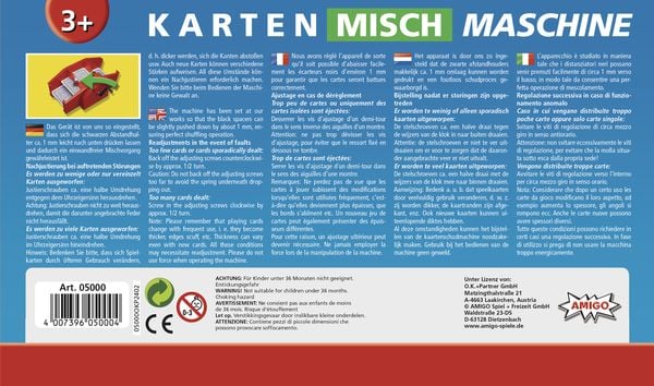 Produktbild: Kartenmischmaschine, rot (Spiel-Zubeh&ouml;r)