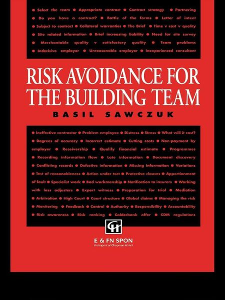 Produktbild: Risk Avoidance for the Building Team