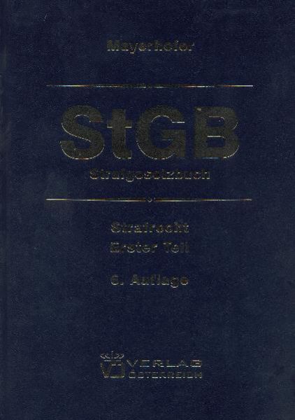 Verlag Österreich HA II/11 Strafgesetzbuch