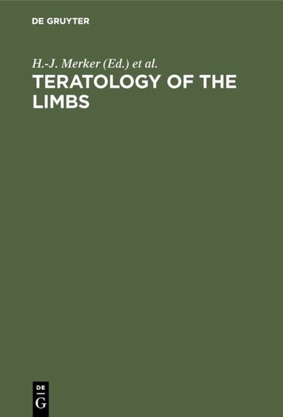 Produktbild: Teratology of the limbs
