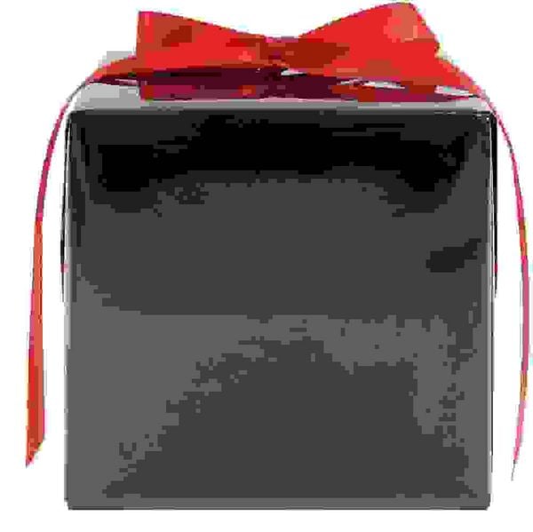 Produktbild: Geschenkpapier Lack, Schwarz, MIX