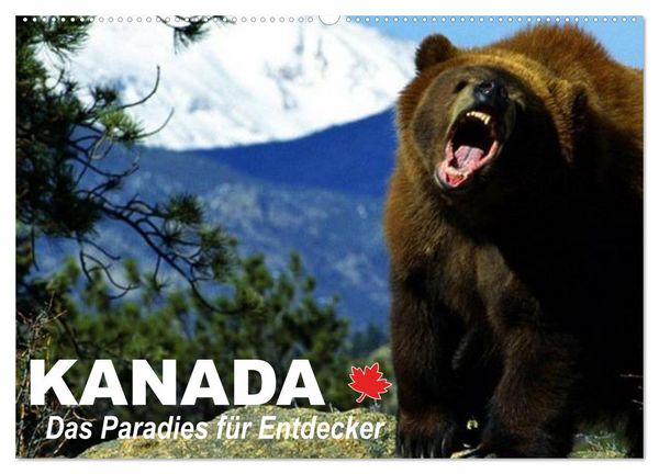 Produktbild: Kanada - Das Paradies f&uuml;r Entdecker (Wandkalender 2026 DIN A2 quer), CALVENDO Monatskalender