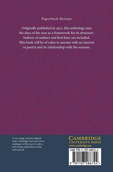 Produktbild: The Poets' Year