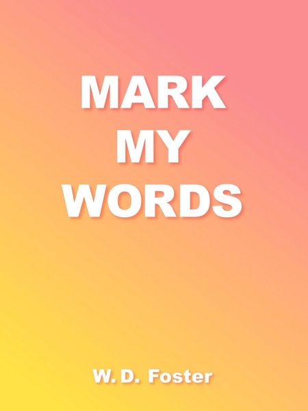 Produktbild: Mark My Words