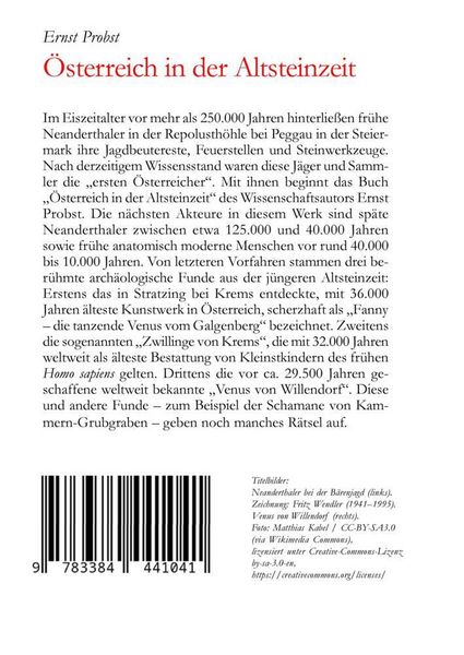 Produktbild: &Ouml;sterreich in der Altsteinzeit
